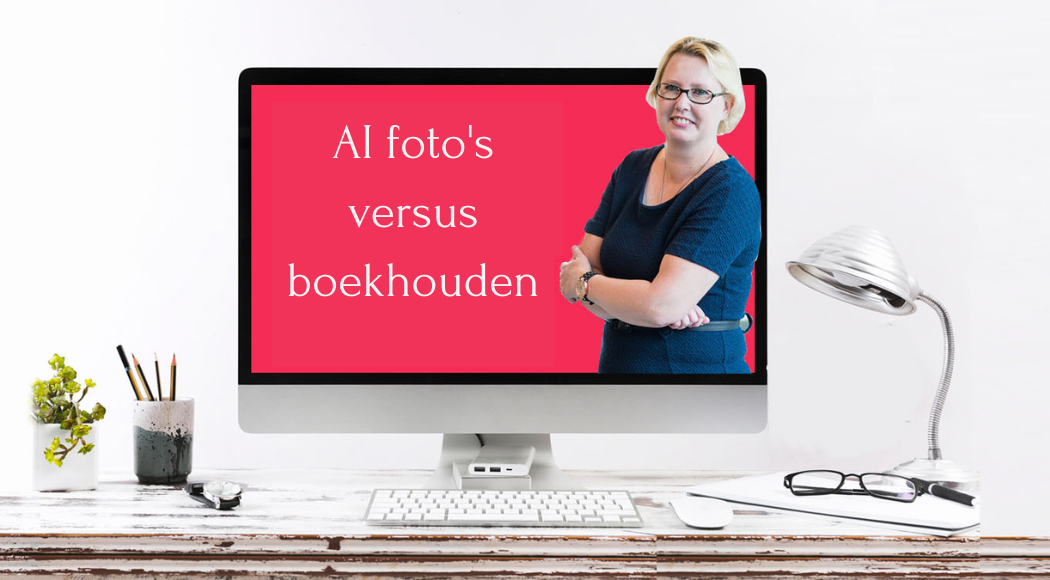 AI foto's versus boekhouden